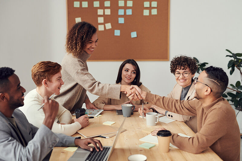 photo équipe de travail